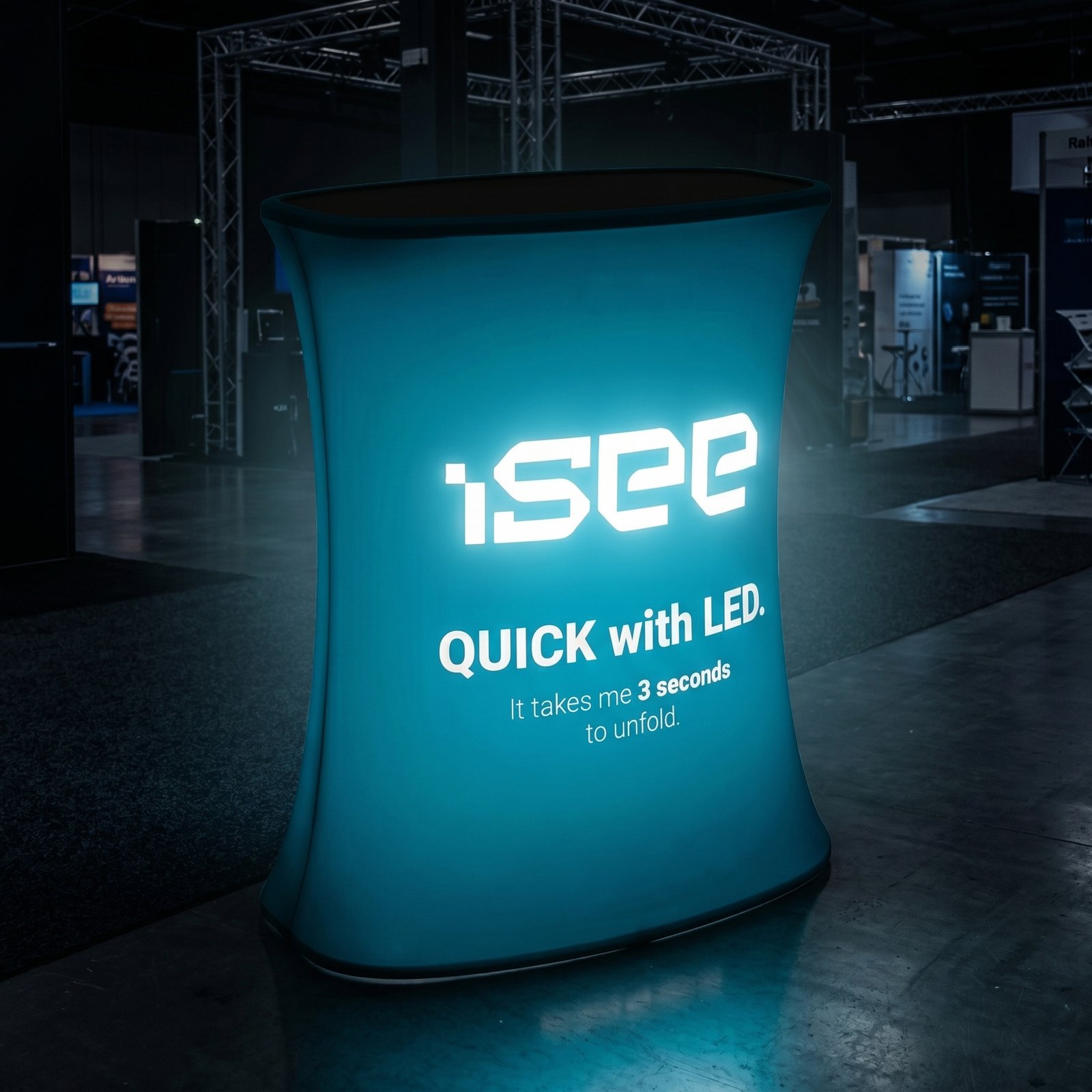 Reklaminis staliukas Big Quick LED - Image 2